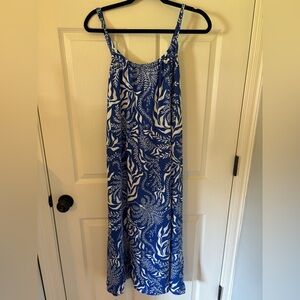 Blue H&M Midi Dress